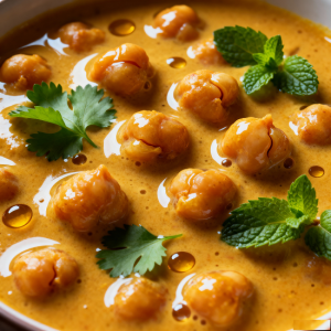 creamy coconut chickpea curry