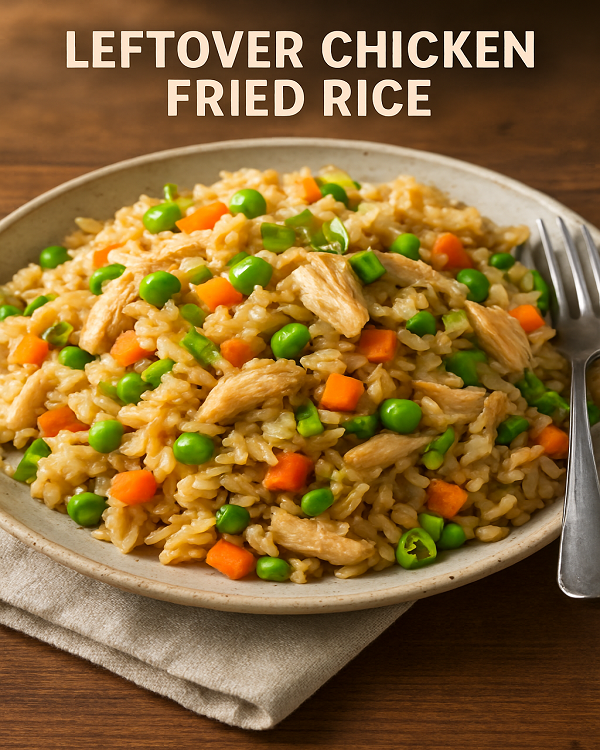 leftover chicken fried rice