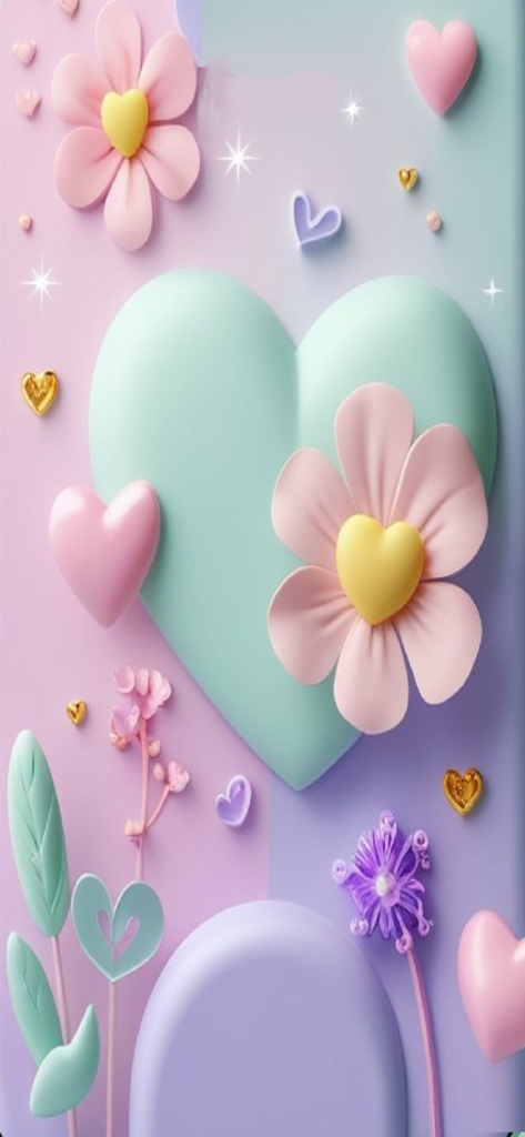 pretty girly iphone wallpaper in pink