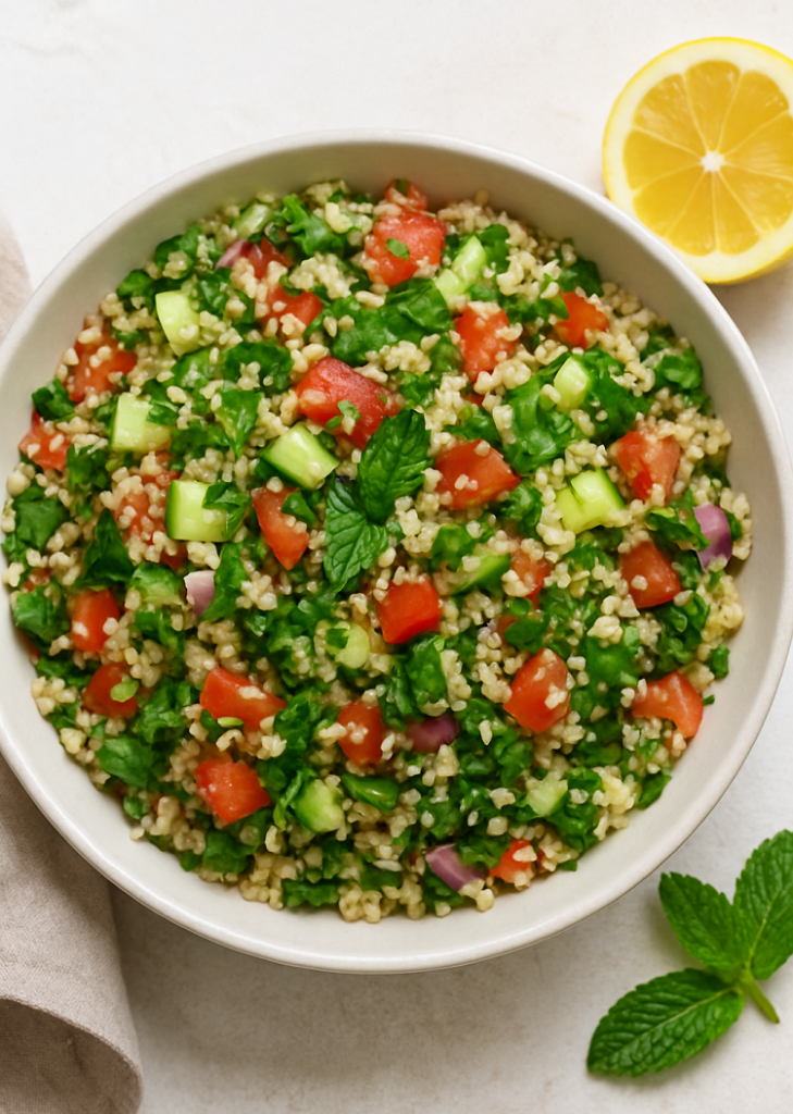 quinoa tabbouleh salad