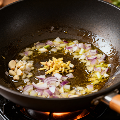 sauté aromatics