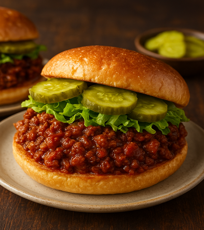 sloppy joes with a twist