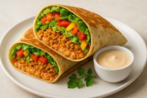 spicy tuna crunch wrap a delicious twist