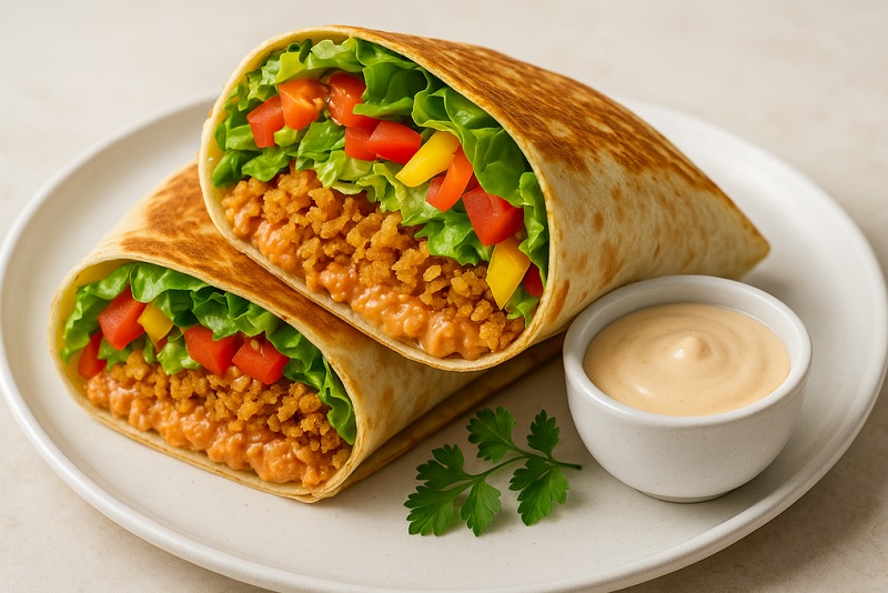spicy tuna crunch wrap a delicious twist
