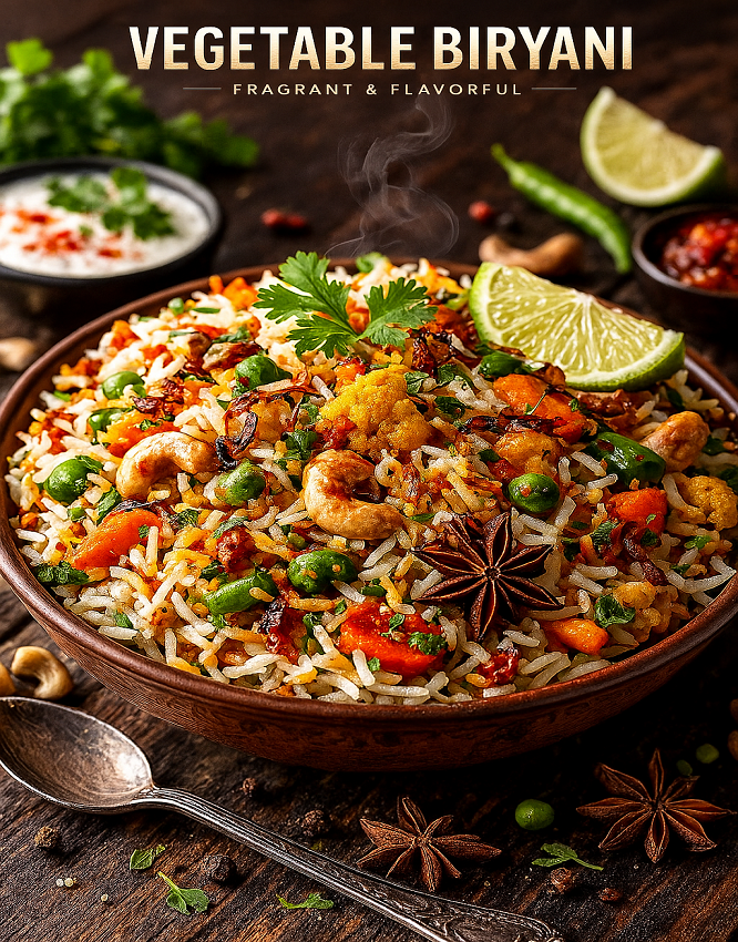 vegetable biryani