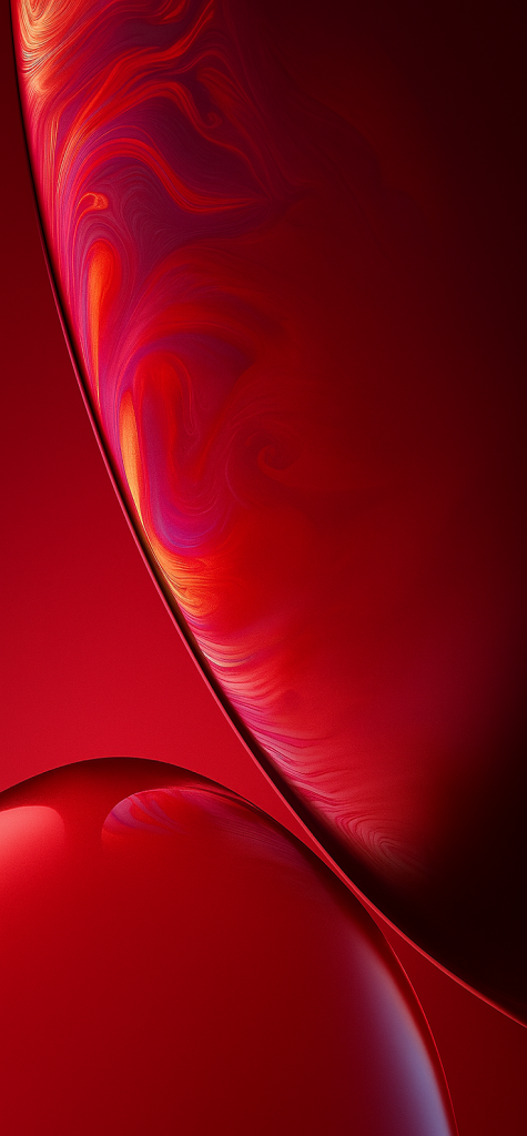 red iphone aesthetic
