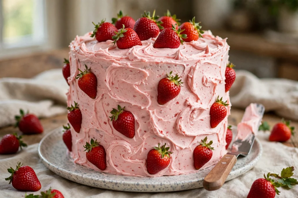 Strawberry Chocolate Cake strawberry chocolate cake